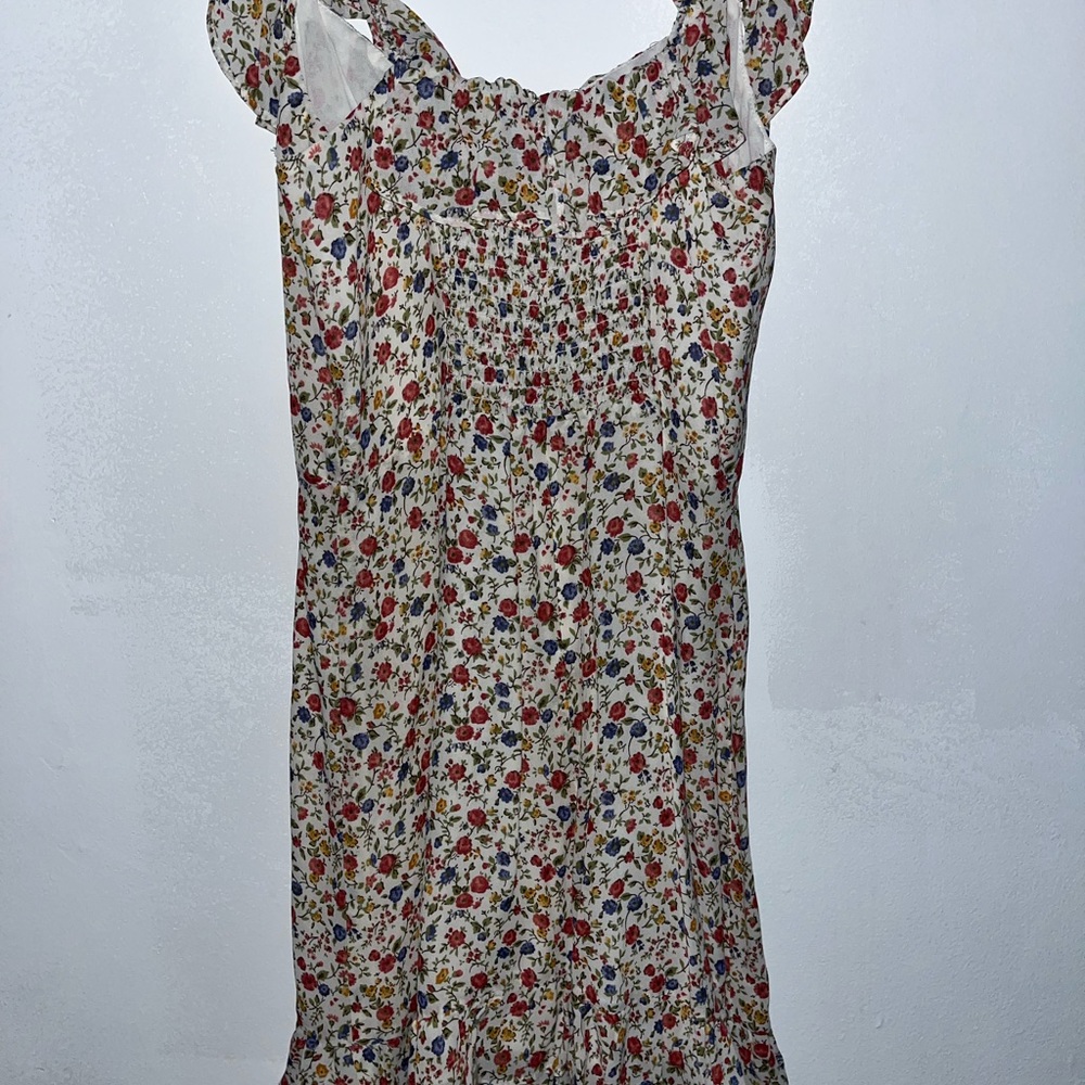 Reformation Paris Floral Ronan Mini Dress Size 6 - Picture 8 of 12